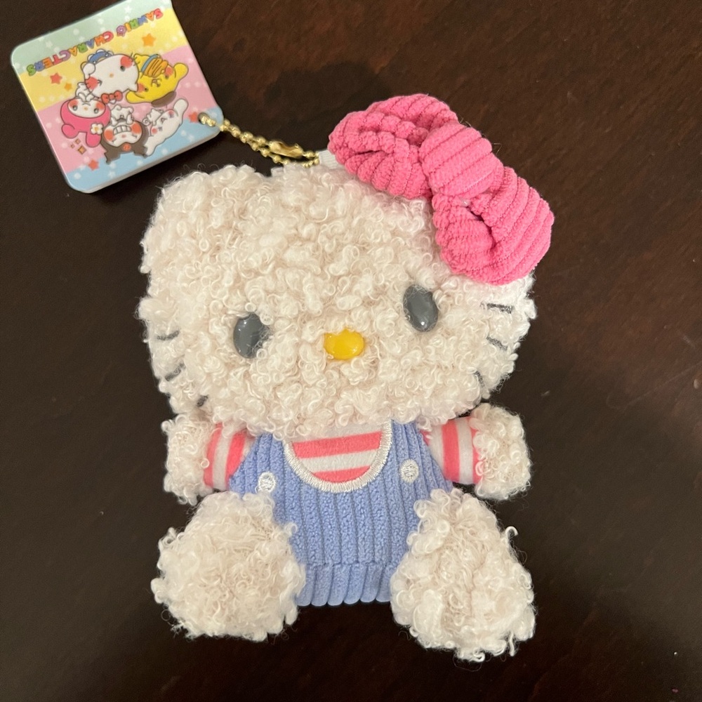 Hello Kitty plush keychain